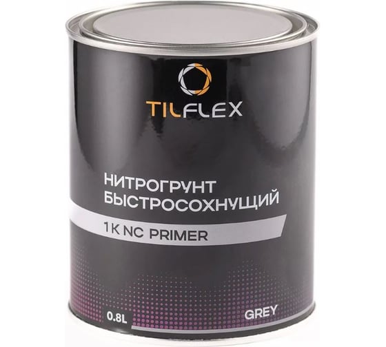 Грунт быстросохнущий нитроцеллюлозный TILFLEX 1K NC (1л) TLS28