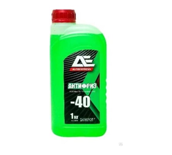 Антифриз AUTOEXPRESS G-11, до -40С GREEN, 1 кг AЕ01028 АЕ01028