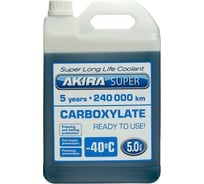 Готовый антифриз SUPER LONG-LIFE COOLANT BLUE AKIRA 5 л AS111