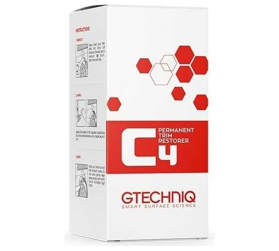 Защитное покрытие для наружного пластика GTechniq C4 Permanent Trim Restorer C4, 30 мл 052443