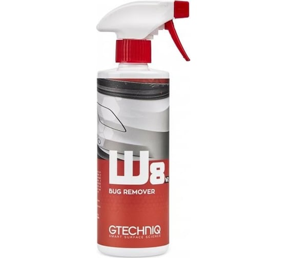 Очиститель ЛКП от следов насекомых GTechniq W8 Bug Remover W8, 500мл 052785