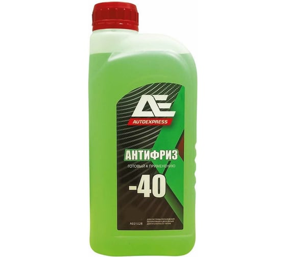 Антифриз AUTOEXPRESS G11 -40 GREEN, 10кг АЕ01031