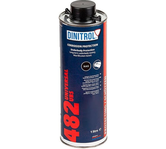 Антикор для днища Dinitrol 482, евробаллон 1л 11015