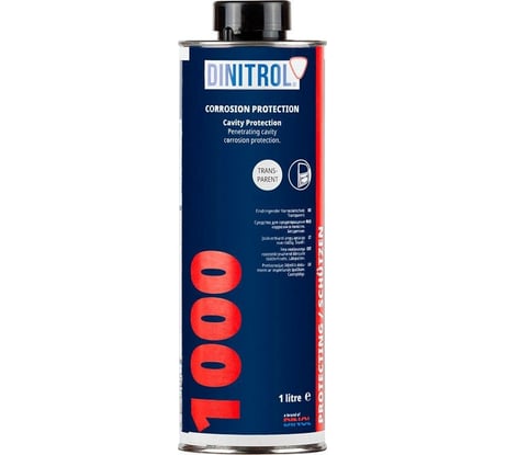 Антикор для скрытых полостей Dinitrol 1000, евробаллон 1л 11075