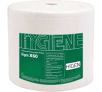 Нетканый протирочный материал Higen Wype X60 White,белый,260х310мм.,1100лст.*рул 6825