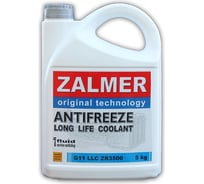 Антифриз ZALMER Antifreeze ZR3500 LLC G11 синий -35С, 5кг ZR35L005 20421286