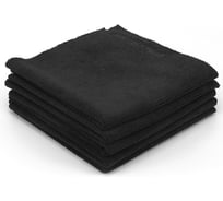 Микрофибра MaxShine 1104040B черная, 40x40см 330 гр/м2, 5 шт. 052372