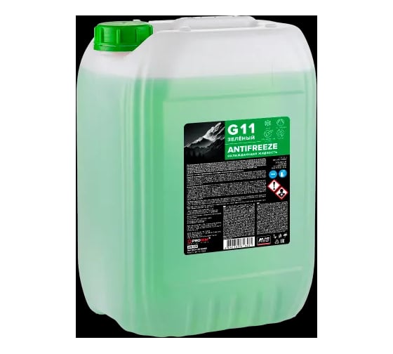 Охлаждающая жидкость AVS Antifreeze G11 HOAT -40C, зеленый, 10 кг AVK-520 A61848S