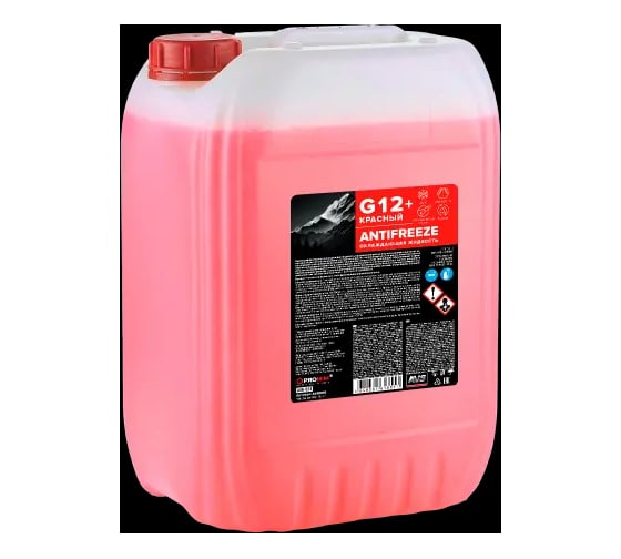 Охлаждающая жидкость AVS Antifreeze G12+ OAT -40С, красный, 10 кг AVK-523 A61851S