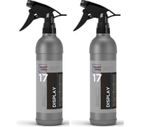 Профессиональный очиститель - обезжириватель для стекол Smart Open стеклоочиститель DISPLAY 17 0.5л набор 2шт 151705нб