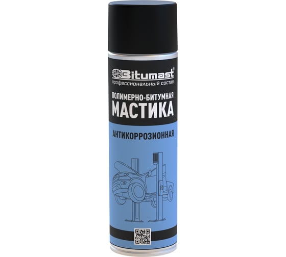 Мастика полимерно-битумная антикоррозионная Bitumast 650 мл/520 мл 4640221650750