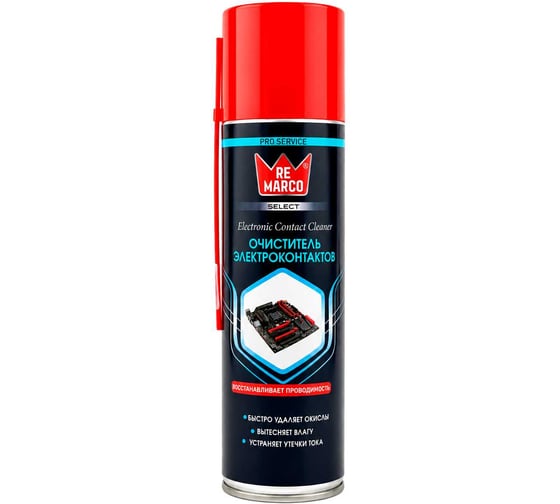 Очиститель контактов Re Marco Select Electronic Contact Cleaner, аэрозоль 335 мл RMS-1833