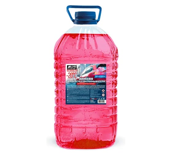 Зимняя жидкость стеклоомывателя Прохим BubbleGum/Бабл гам -20С (ПЭТ) 4 л AVS AVK-972 A95200S