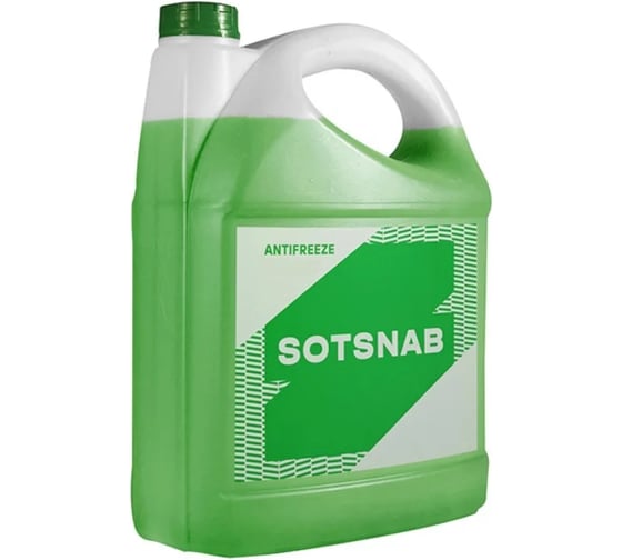Антифриз SotSnab G11 65, зеленый, 5 кг АНТG11з-65.5