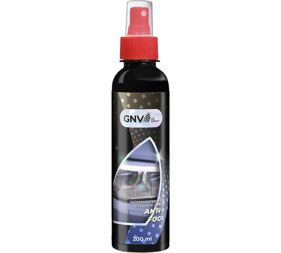 Антизапотеватель стекол и зеркал GNV Anti-Fog, спрей 200 мл GAF9241220080086400200