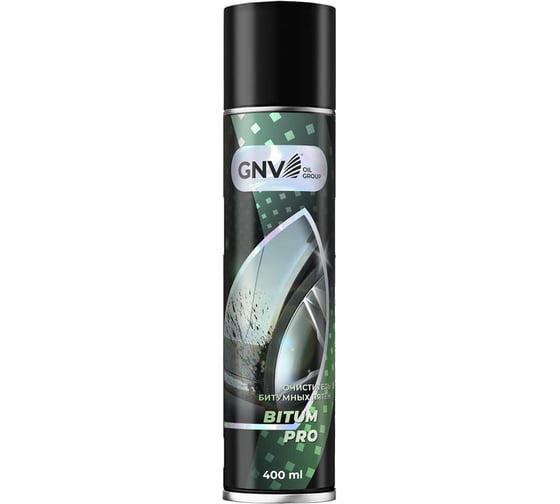 Очиститель битумных пятен GNV Bitum Pro, аэрозоль 400 мл GBP9391330080088600400