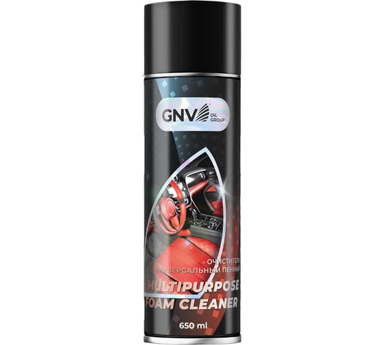 Очиститель пенный универсальный для салона и поверхностей GNV Multipurpose Foam Cleaner аэрозоль, 520 мл GCC9261240080086600650