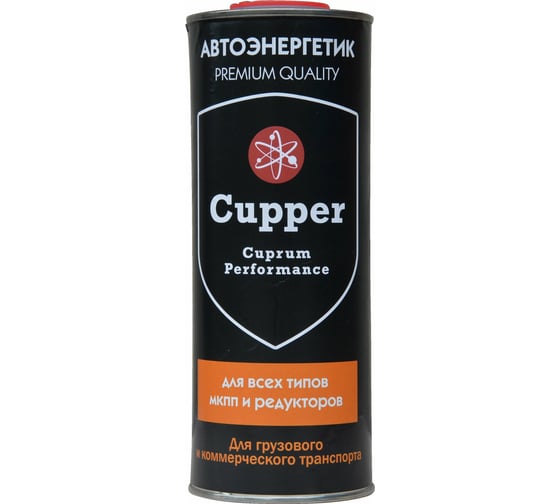 Присадка для МКПП CUPPER на 30-50 л масла, 1 л AEMT-1