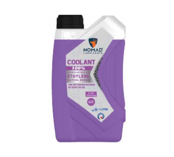Антифриз-концентрат NOMAD Long Life Coolant/Antifreeze G13 100%, фиолетовый, 1 л 33571