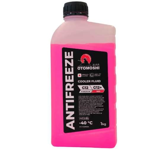 Антифриз Otomoshi COOLER FLUID G12/G12+ -40 °C, красный, 1 кг F221592R