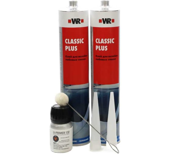Набор для вклейки автомобильных стекол Wurth WR CLASSIC PLUS 2 в 1 1893023905092
