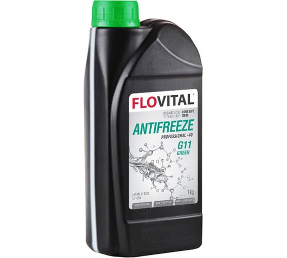 Антифриз Flovital G11, 1 кг 4630034951205 1