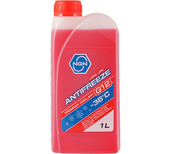 Антифриз NGN G12-36 ANTIFREEZE, 1 л V172485621