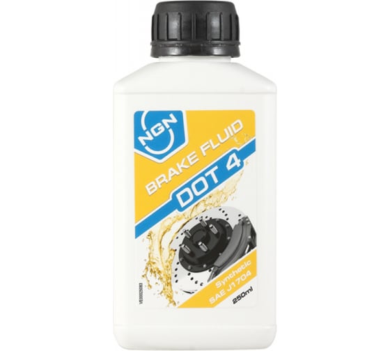 Тормозная жидкость NGN Brakefluid DOT-4, 250 мл V172085702