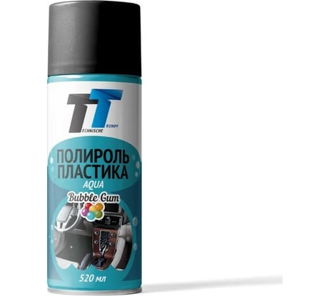 Полироль пластика TT AQUA 520 мл, бабл гам, аэрозоль PA05-BG/05