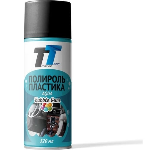 Полироль пластика TT AQUA 520 мл, бабл гам, аэрозоль PA05-BG/05