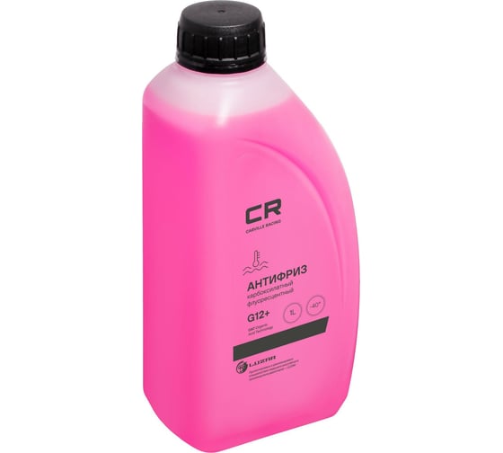 Антифриз CARVILLE RACING CR карбоксилатный флуор. -40С, OAT, G12+, красный, готовый, 1 л/1.07 кг L2018207 21574984