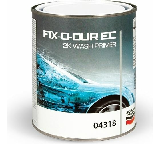 Антикоррозионный грунт Lechler 2К FIX-O-DUR EC GREEN 1л 04318L1 1