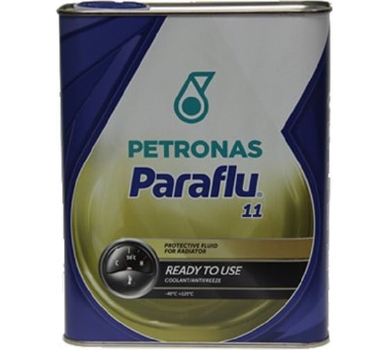 Охлаждающая жидкость Petronas PARAFLU 11 READY металлическая канистра, 2 л 76684GC5EU