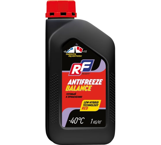 Антифриз RUSEFF ANTIFREEZE Balance красный, 1 кг 17481N 1