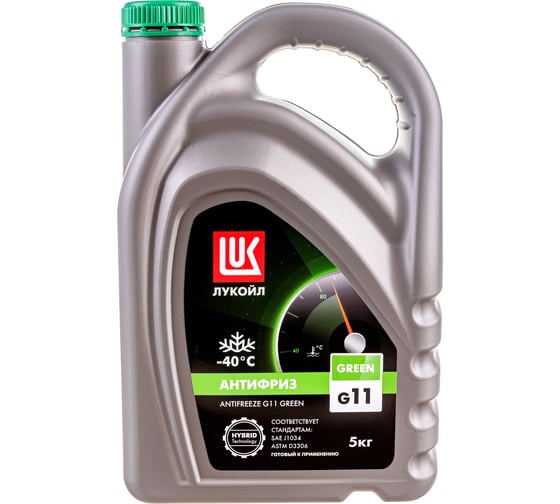 Антифриз Лукойл G11 GREEN, 5 кг 227386
