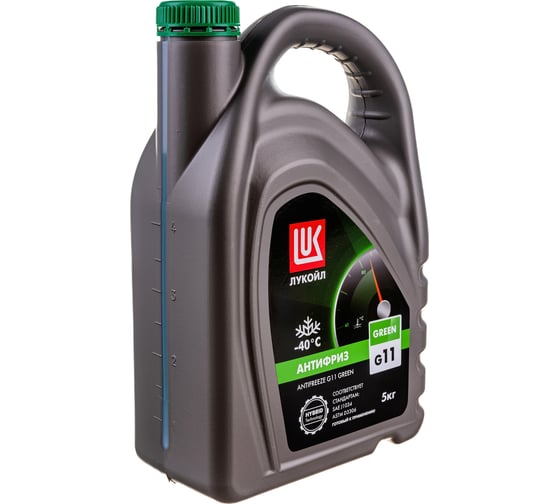 Антифриз Лукойл G11 GREEN, 5 кг 227386