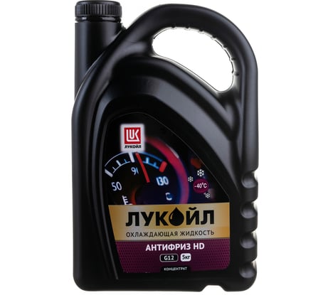 Концентрат Лукойл АНТИФРИЗ HD G12 К, 5 кг 3096176