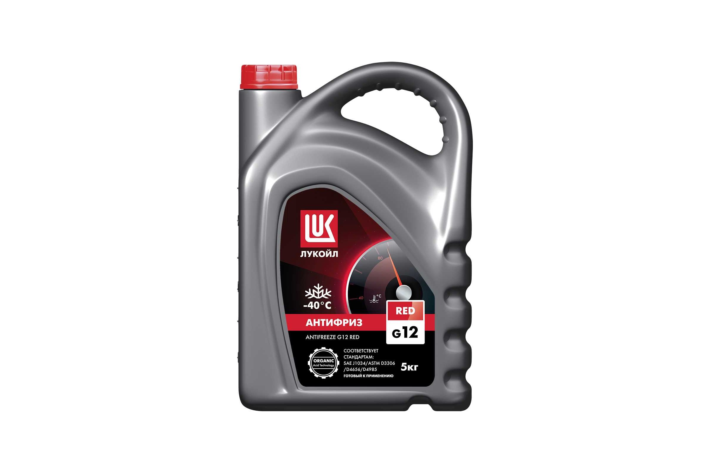 АнтифризЛукойлG12RED,5кг227391