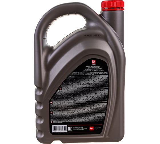 Антифриз Лукойл G12 RED, 5 кг 227391