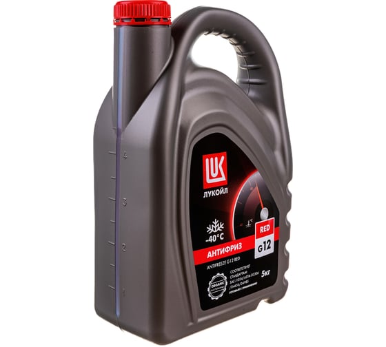 Антифриз Лукойл G12 RED, 5 кг 227391