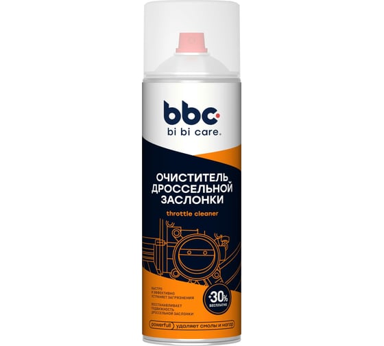 Очиститель BiBiCare дроссельной заслонки, 650 мл 4043