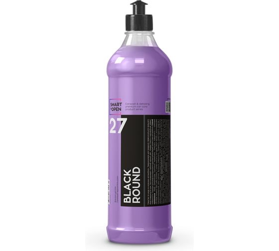 Чернитель резины шин Smart Open профессиональный гелевый 27 BLACK ROUND 0.5л 1528055 152705 1