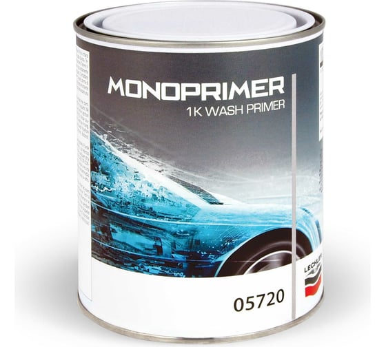 Грунт Lechler MONOPRIMER 1К антикоррозионный, 0.75 л 05720L0.75