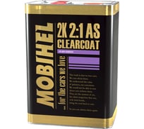 Акриловый бесцветный лак MOBIHEL 2К HS 2:1 anti-scratch, 5 л 47155204