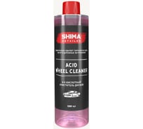 Очиститель дисков SHIMA DETAILER ACID WHEEL CLEANER 4-х кислотный, 500 мл 4603740921787 22103313