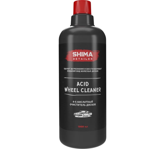 4-х кислотный очиститель дисков SHIMA DETAILER ACID WHEEL CLEANER 1 л 4603740922081