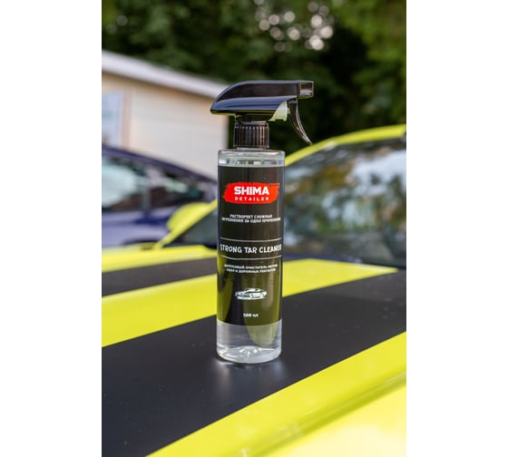 Очиститель битума, смолы и дорожных реагентов SHIMA DETAILER STRONG TAR CLEANER цитрусовый 500 мл 4603740921909