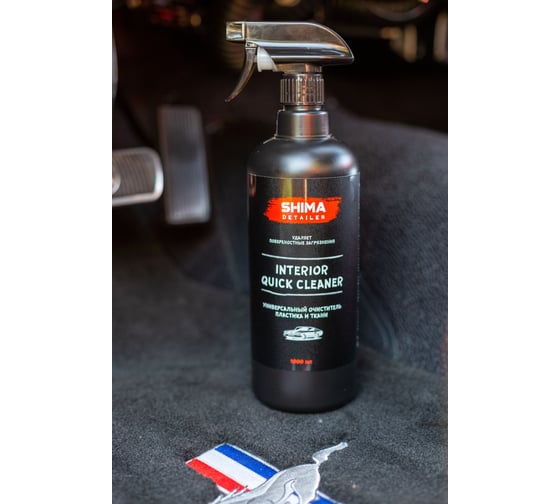 Очиститель SHIMA DETAILER INTERIOR QUICK CLEANER универсальный 1л 4603740922098