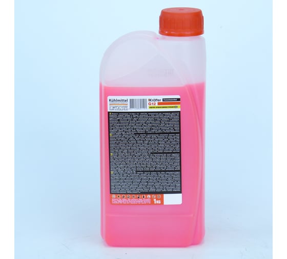 Антифриз Krafter Furth KRAFTER G12, 1кг красный 601191