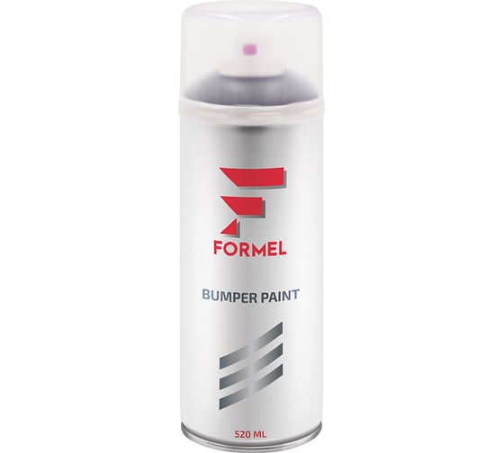Грунт-эмаль для бампера Formel графит, 520 мл, аэрозоль FM-4010 1